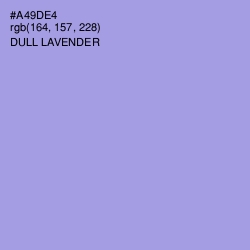 #A49DE4 - Dull Lavender Color Image